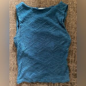 Reformation Dusk top, blue, s